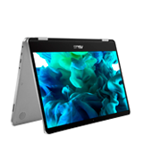 ASUS Vivobook Flip 14 2-in-1 HD Laptop (Intel Quad-Core Pentium N5000, GB DDR4, 128GB eMMC)