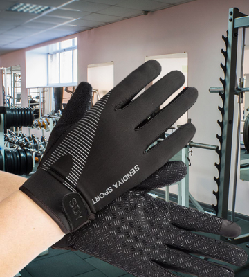 YHT Workout Gloves Full Palm Protection & Extra Grip - Bestadvisor