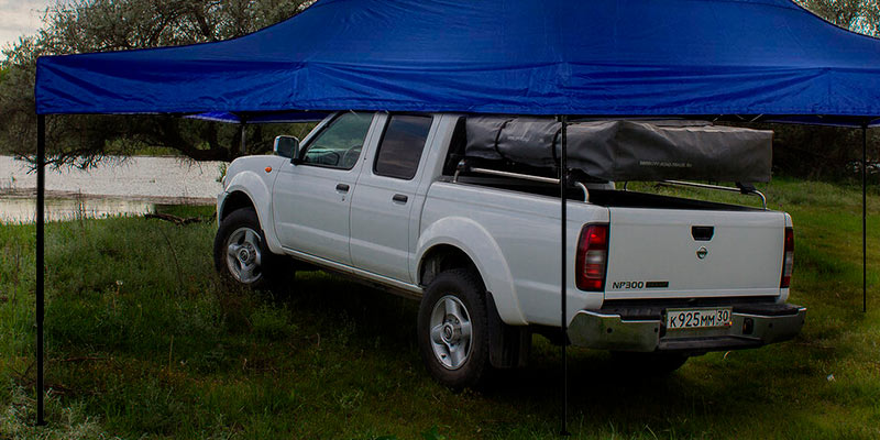 American Phoenix Canopy Tent Gazebo Shelter Car in the use - Bestadvisor