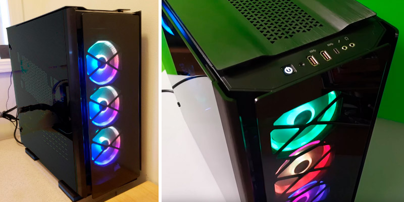Review of Corsair 500D RGB SE Mid-Tower Case Smoked Tempered Glass