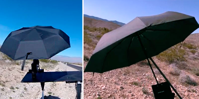 Review of Repel Umbrella Double Vented Travel Umbrella with Teflon Coating