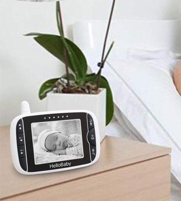 HelloBaby 3.2 LCD Screen Baby Monitor with Remote Pan-Tilt-Zoom Camera - Bestadvisor