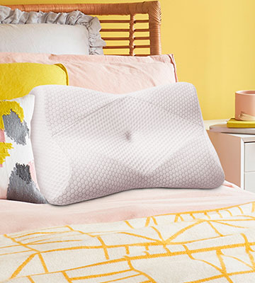 Mkicesky Memory Foam Neck Pillow for Back Sleepers - Bestadvisor