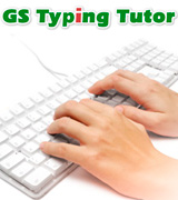 GS Typing Tutor Touch Typing Lessons