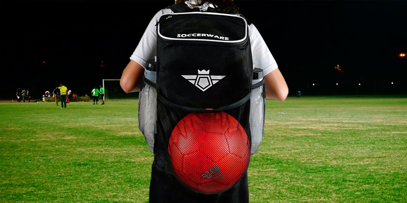 Review of Soccerware 21L Capacity Soccer Backpack with Ball Holder