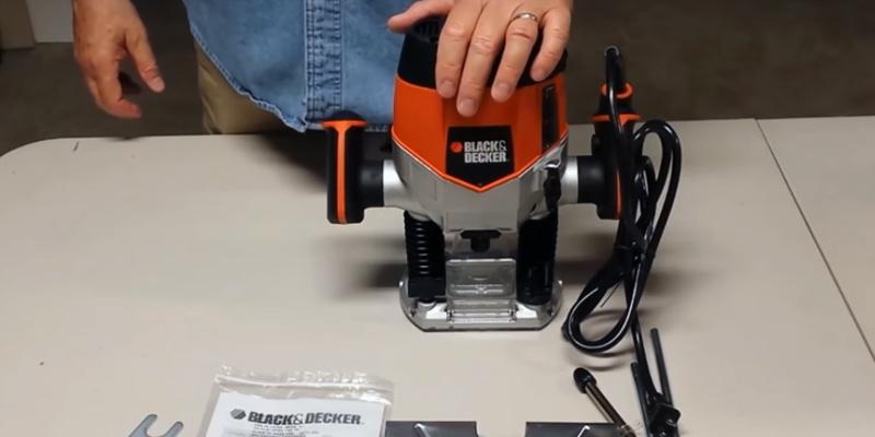 Review of BLACK+DECKER RP250 Variable Speed Plunge Router