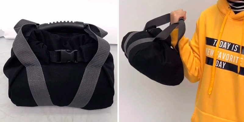 Review of MDSTOP Adjustable Canvas Kettlebell-Sandbag with Handle