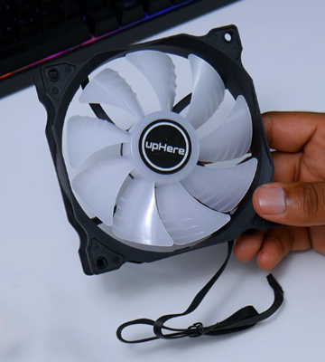 upHere (C8123) 120mm RGB Case Fan (5-Pack) - Bestadvisor