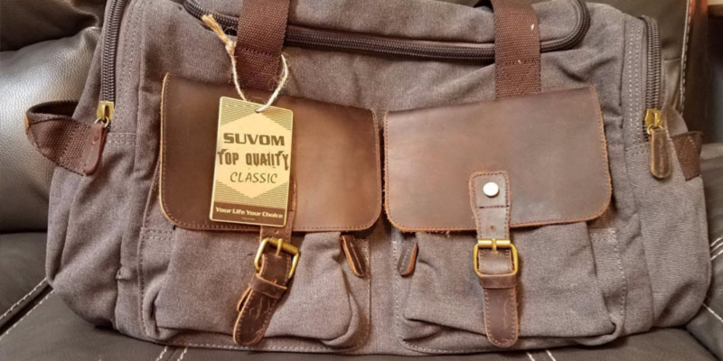 Review of Suvom Military Weekend Bag Luggage