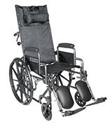 Drive Medical SSP18RBDDA Silver Sport Reclining Wheelchair