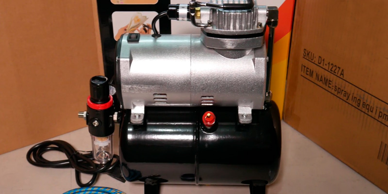 Review of Zeny 4336951446 Airbrush Air Compressor with 3L Tank