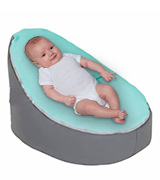 LCY Baby Bean Bag Chair Grey Blue UNFILLED