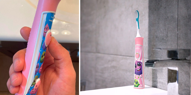 Review of Philips Sonicare (HX6351/41) Bluetooth Rechargeable Electric Toothbrush for Kids