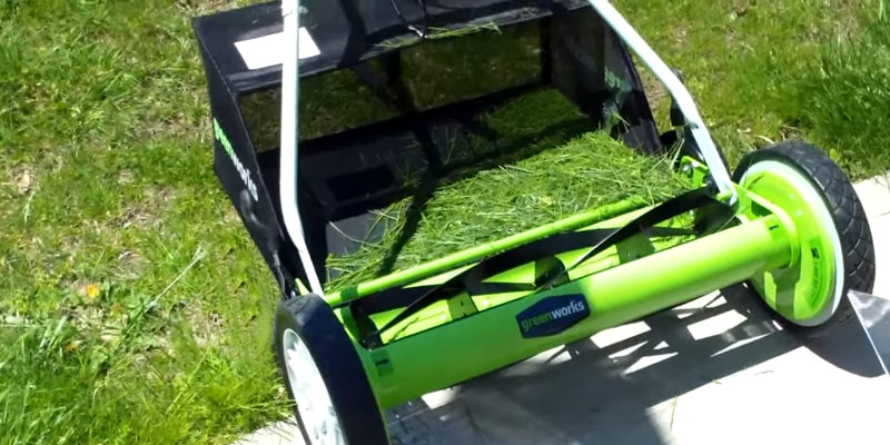 Detailed review of GreenWorks 25052 Reel Lawn Mower with Grass Catcher - Bestadvisor