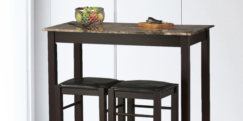 Review of Linon Kitchen Bar Table Set