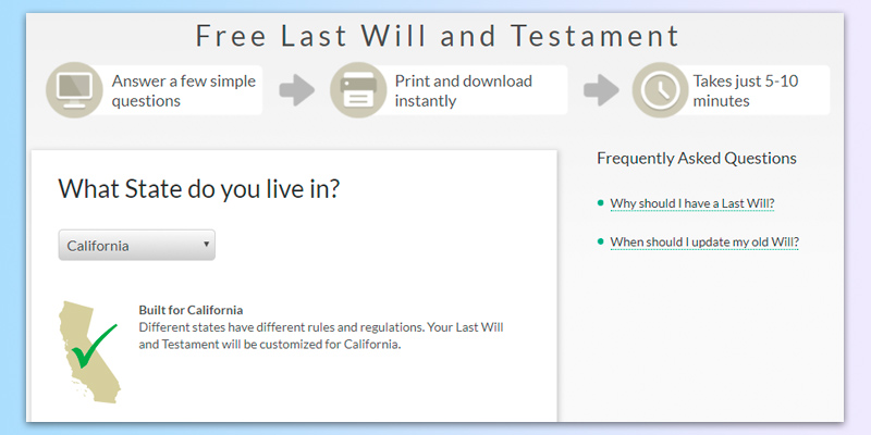Review of LawDepot Last Will and Testament