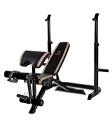 Marcy MD-879 Adjustable Olympic Weight Bench Leg Developer Squat Rack