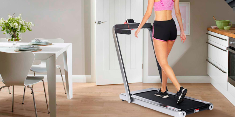 Review of Miageek 2 in 1 Walking/Running Folding Treadmill