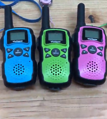 Wishouse 3-Pack Rechargeable with Battery Walkie Talkies for Kids - Bestadvisor