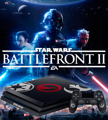 Sony PlayStation 4 Pro Limited Edition Console Star Wars Battlefront II Bundle - Bestadvisor