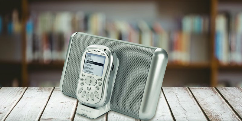 SiriusXM Delphi MyFi XM2GO Portable XM Satellite Radio Receiver in the use