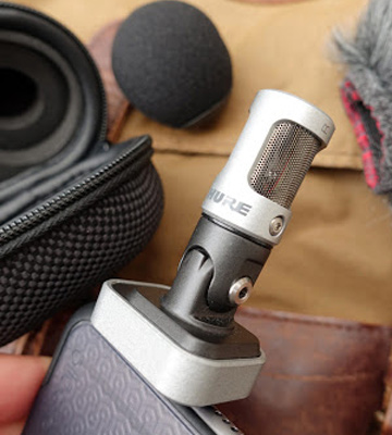 Shure MV88 Portable iOS Stereo Condenser Mic for Vloggers - Bestadvisor
