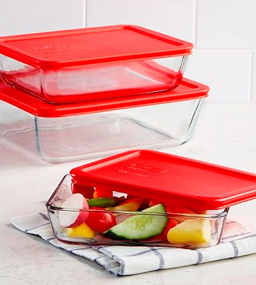 Pyrex 6-Piece Simply Store Glass Rectangular Food Container Set - Bestadvisor
