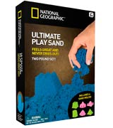 National Geographic Ultimate Play Sand with Castle Molds and Tray