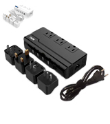 THZY Voltage Converter 220V to 110V with 4 USB Ports (5V/2.1A Each)