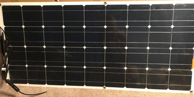 Review of Mohoo 100W Solar Panel 100W 18V Ultra Thin Lightweight Flexible