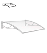 ADVANING DA4731-PWS1N PN Series Top Quality Polycarbonate Door Awning