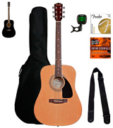 Fender 0950816021-COMBO-DLX Acoustic Guitar Bundle
