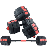 Soges Adjustable Fitness Dumbbells Barbell Set