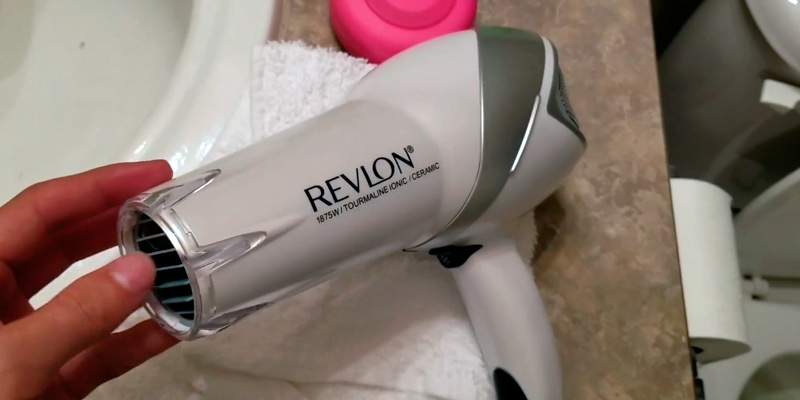 Review of Revlon Tourmaline Ionic Infrared Hair Dryer with Hair Clips
