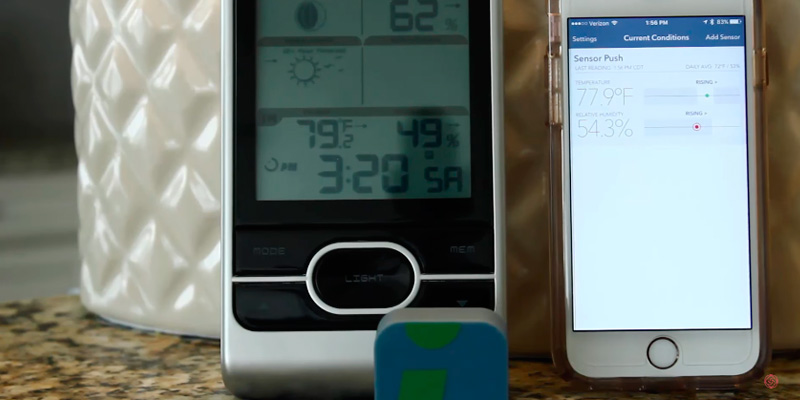 Detailed review of SensorPush Wireless Thermometer/ Hygrometer for iPhone / Android - Bestadvisor