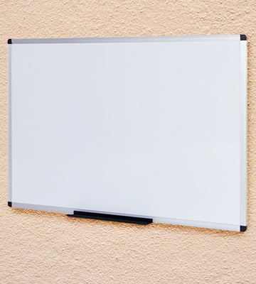 VIZ-PRO WB1290L Magnetic Dry Erase Whiteboard 48x36 Inches - Bestadvisor