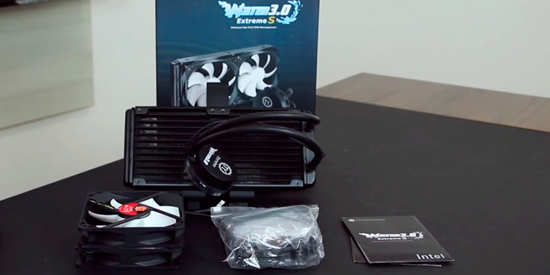 Review of Thermaltake CLW0224-B AIO Liquid Cooling System CPU Cooler