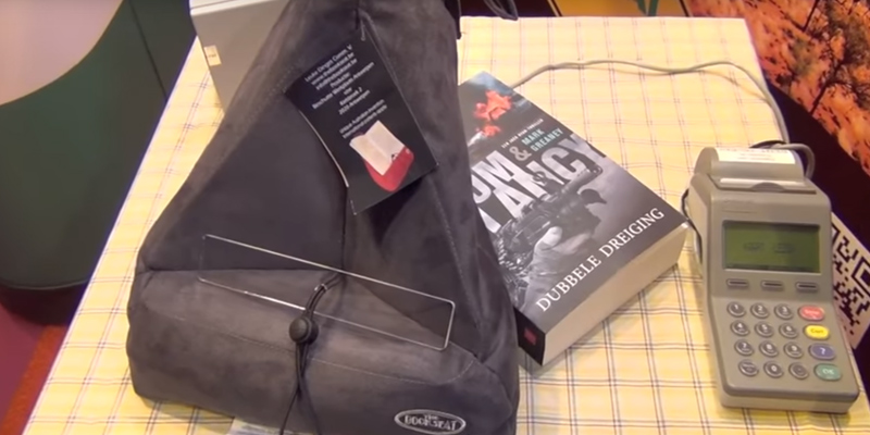 Review of The Book Seat BS01.Grey with Travel Pillow