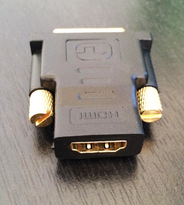 Importer520 Adapter Gold Plated HDMI Female to DVI-D Male Video Adapter - Bestadvisor