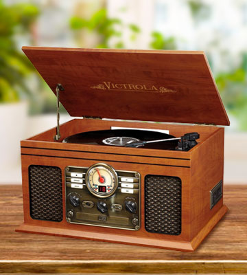 Victrola VTA-200B MH 6-in-1, Turntable with Bluetooth - Bestadvisor