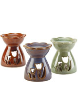 Gifts & Decor Porcelain Tulip Oil Warmer Set