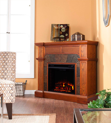 Southern Enterprises FA9285E Electric Fireplace with TV Stand - Bestadvisor