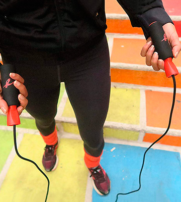 Fitness Factor Adjustable Jump Rope with Carrying Pouch - Bestadvisor