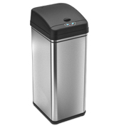 iTouchless DZT13/IT13CB Automatic Trash Can with Odor Control System