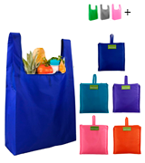 BeeGreen Set of 5 Reusable Grocery Bags