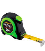 Komelon SL2825 Self Lock Measure Tape, 25 ft