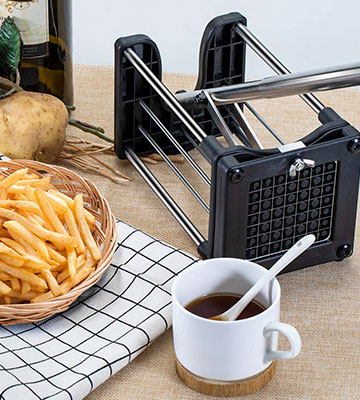 Reliatronic Heavy Duty French Fry Cutter with Extended Handle - Bestadvisor