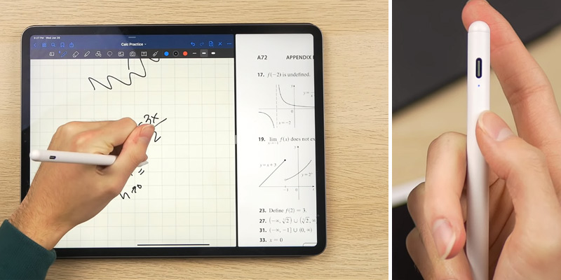 JAMJAKE Pro Stylus Pen for iPad with Palm Rejection in the use - Bestadvisor