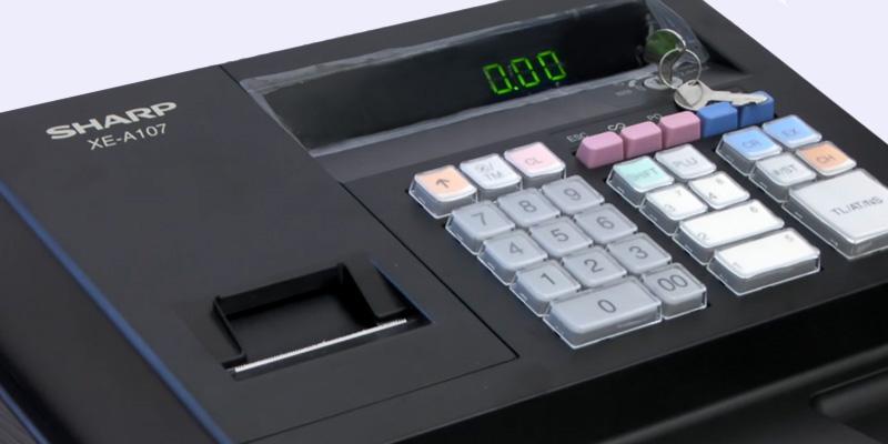 Sharp XEA107 Entry Level Cash Register in the use - Bestadvisor