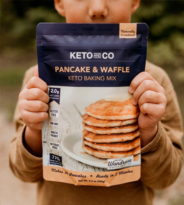 Keto and Co QUICK & EASY Pancake & Waffle Mix - Bestadvisor